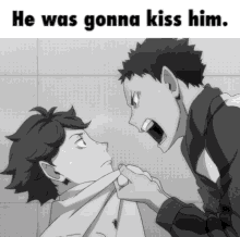he was gonna kiss him iwaoi jose oikawa