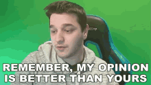 Remember My Opinion Is Better Than Yours Marss GIF - Remember My Opinion Is Better Than Yours Marss Panda Global GIFs