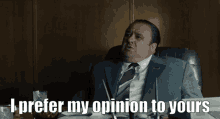 I Prefer My Opinion To Yours Chernobyl GIF - I Prefer My Opinion To Yours Chernobyl Hbo GIFs