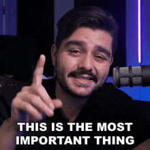 This Is The Most Important Thing Ignace Aleya GIF - This Is The Most Important Thing Ignace Aleya This Above All Else GIFs