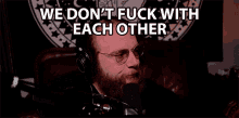 we dont fuck with each other tigerwriter we dont like each other i dont like him we are not cool