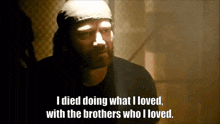 I Died Doing What I Loved With The Brothers Who I Loved GIF - I Died Doing What I Loved With The Brothers Who I Loved Seal Team GIFs