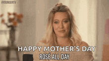 Rose All Day Cheers GIF - Rose All Day Cheers Drinking GIFs