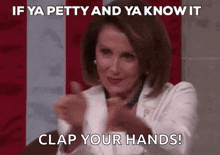 Petty Clap GIF - Petty Clap Clapping GIFs