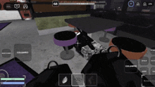 a screen shot of a video game with the number 68 on the top left