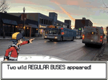 Wild Bus Appeared GIF - Wild Bus Appeared Regular Bus GIFs