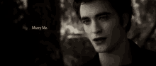 Edward Cullen: Marry Me. GIF - Twilight The Twilight Saga Robert Pattinson GIFs