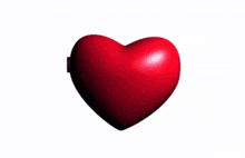 two heart shaped buttons with a picture of a man and a ghost