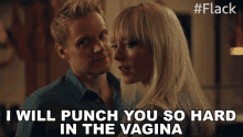 I Will Punch You So Hard In The Vagina Eve GIF - I Will Punch You So Hard In The Vagina Eve Lydia Wilson GIFs