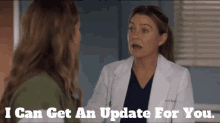 Station19 Meredith Grey GIF - Station19 Meredith Grey I Can Get An Update For You GIFs