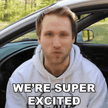 Were Super Excited Jesse Ridgway GIF - Were Super Excited Jesse Ridgway Mcjuggernuggets GIFs