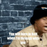 Orlando Brown You Will Burn In Hell GIF - Orlando Brown You Will Burn In Hell Burn In Hell GIFs