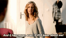 Greys Anatomy Teddy Altman GIF - Greys Anatomy Teddy Altman And It Has Never Ever Ever Been About Me GIFs