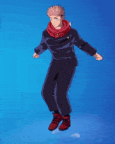 Yuji Itadori Jujutsu Kaisen GIF - Yuji Itadori Jujutsu Kaisen Fortnite Dance GIFs