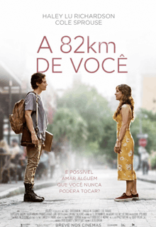 a poster for a movie called a 82km de você