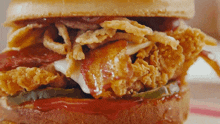 Kfc Ultimate Bbq Fried Chicken Sandwich GIF - Kfc Ultimate Bbq Fried Chicken Sandwich Chicken Sandwich GIFs