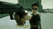 Dodge This Matrix GIF - Dodge This Matrix Gun GIFs