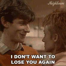 I Dont Want To Lose You Again Neighbours GIF