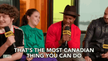 Most Canadian Thing You Can Do Hunch GIF - Most Canadian Thing You Can Do Hunch Interview GIFs