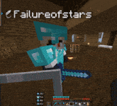 a screenshot of a person in a minecraft game with the number 253 on the bottom right