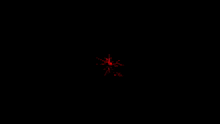a computer generated image of a firework display