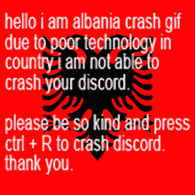 Albania Discord Crash GIF