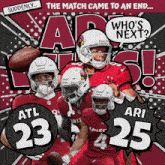 Arizona Cardinals (25) Vs. Atlanta Falcons (23) Post Game GIF - Nfl National Football League Football League GIFs