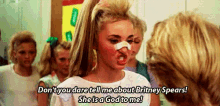 Britney Spears God Cuntney GIF - Britney Spears God Britney Spears Cuntney GIFs