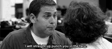 I Will Straight Up Punch You Punch You In The Face GIF - I Will Straight Up Punch You Punch You In The Face Jonah Hill GIFs