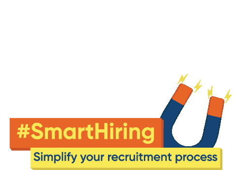 Hiring Smart Hiring Sticker - Hiring Smart Hiring Recruitment Stickers