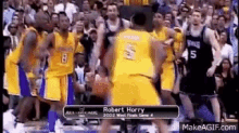 Lakers Horry GIF - Lakers Horry Kings GIFs