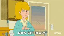 Now Get Ready Sue Murphy GIF - Now Get Ready Sue Murphy F Is For Family GIFs