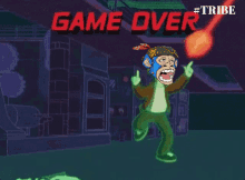 Game Over Game GIF - Game Over Game Tribe GIFs