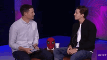 Tom Holland Spiderman GIF - Tom Holland Spiderman Interview GIFs