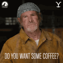 Do You Want Some Coffee Yellowstone GIF - Do You Want Some Coffee Yellowstone Want Coffee GIFs
