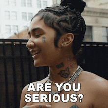 Are You Serious Jasmine Frazier GIF - Are You Serious Jasmine Frazier Klondike Blonde GIFs