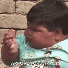 Food Baby GIF - Food Baby Appove Tors App GIFs