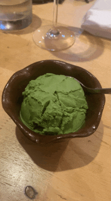 Green Tea Ice Cream Plink GIF - Green Tea Ice Cream Plink Nensija GIFs