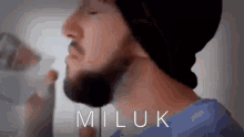 miluk milk drinking milk drinking spit take
