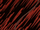 a cartoon character with red light coming out of his head