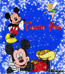 Mickey Mouse Thank You GIF