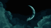 Moon Dreamworks GIF - Moon Dreamworks Creepy GIFs