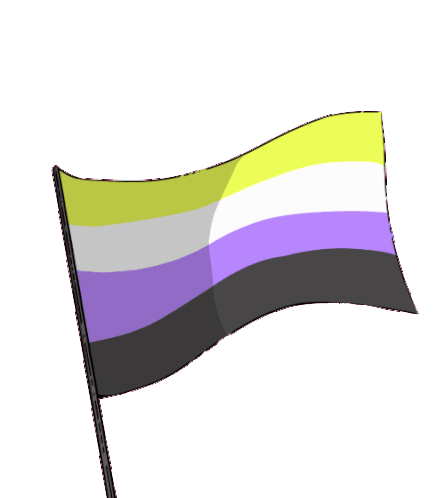 Nonbinary Pride Sticker - Nonbinary Pride Queer Stickers