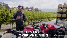 Its Not Overwhelming Not That Huge GIF - Its Not Overwhelming Not That Huge Nice Ride GIFs
