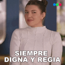 Siempre Digna Y Regia Estefania Herlein GIF - Siempre Digna Y Regia Estefania Herlein Masterchef Argentina GIFs