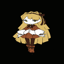 a drawing of a girl laying down with a cat