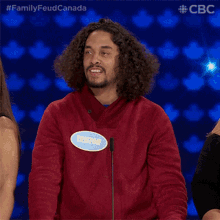 Nervous Family Feud Canada GIF