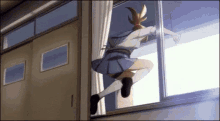 jump out window animejump out window hurry