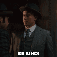 be kind detective william murdoch murdoch mysteries be nice dont be mean