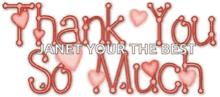 Thank You So Much Hearts GIF - Thank You So Much Hearts Pink Than Yyou GIFs